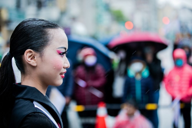 風雨中的微笑-2022嘉義市國際管樂節攝影比賽-網路人氣獎票選