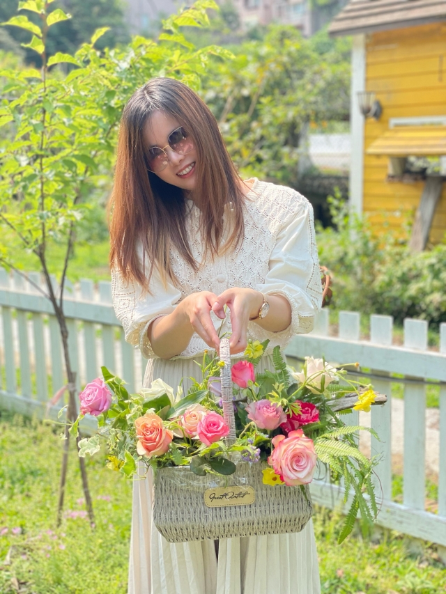 遇見美好❤️-寧曦花苑の花藝沙龍：「帶著花籃去旅行！」攝影作品人氣選拔活動