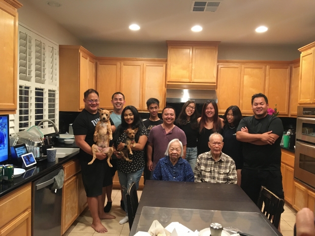 My parent 90 year old birthday party-金色年華攝影比賽