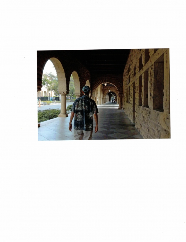 A Stanford Uni. graduate re-visit 50 years ago campus-金色年華攝影比賽