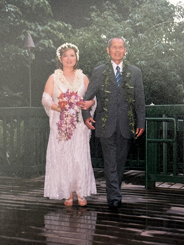 Dad and I-金色年華攝影比賽