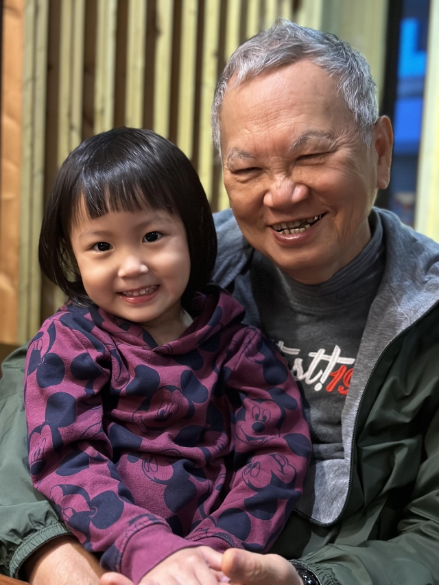 祖孫情-金色年華攝影比賽