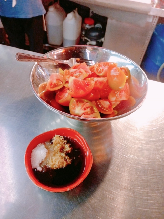 薑汁番茄盤-2023台北夜市打牙祭