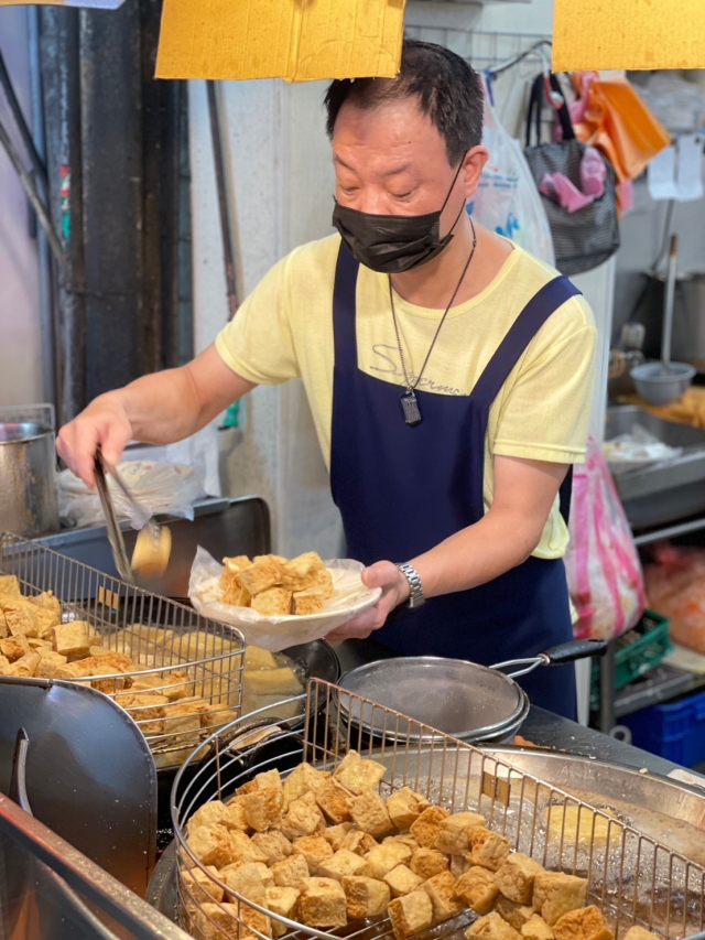 香炸臭豆腐-2023台北夜市打牙祭