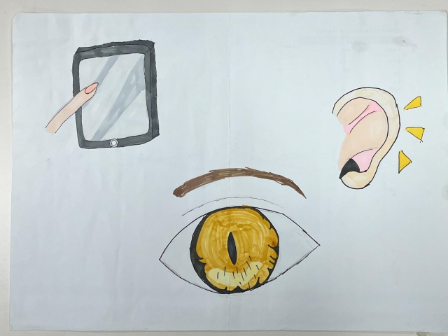 黃O雅-112年網路世界停看聽繪畫著色比賽網路人氣獎＿國小高年級組