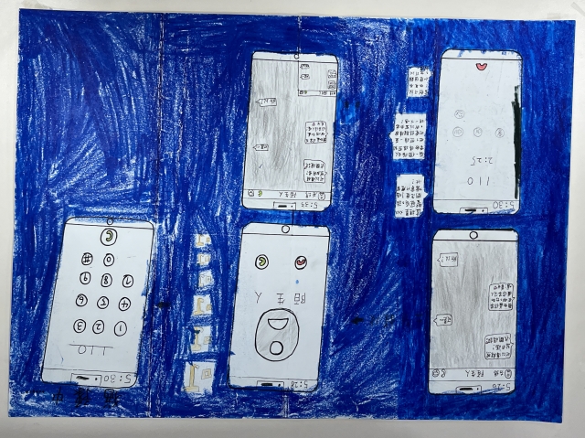 蔡O希-112年網路世界停看聽繪畫著色比賽網路人氣獎＿國小高年級組