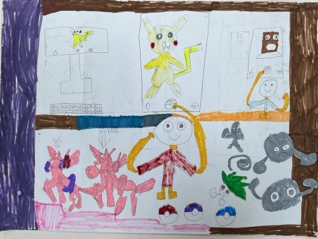 李O翰-112年網路世界停看聽繪畫著色比賽網路人氣獎＿國小高年級組