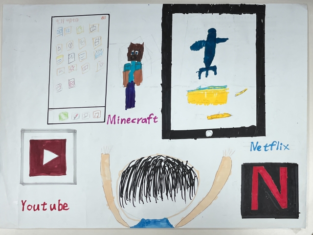 呂O守-112年網路世界停看聽繪畫著色比賽網路人氣獎＿國小高年級組