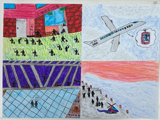 王O-112年網路世界停看聽繪畫著色比賽網路人氣獎＿國小高年級組