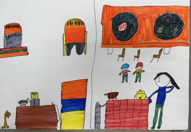 蔡O祐-112年網路世界停看聽繪畫著色比賽網路人氣獎＿國小高年級組