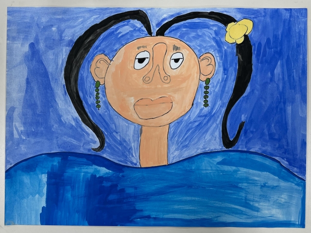 鄭O恩-112年網路世界停看聽繪畫著色比賽網路人氣獎＿國小高年級組