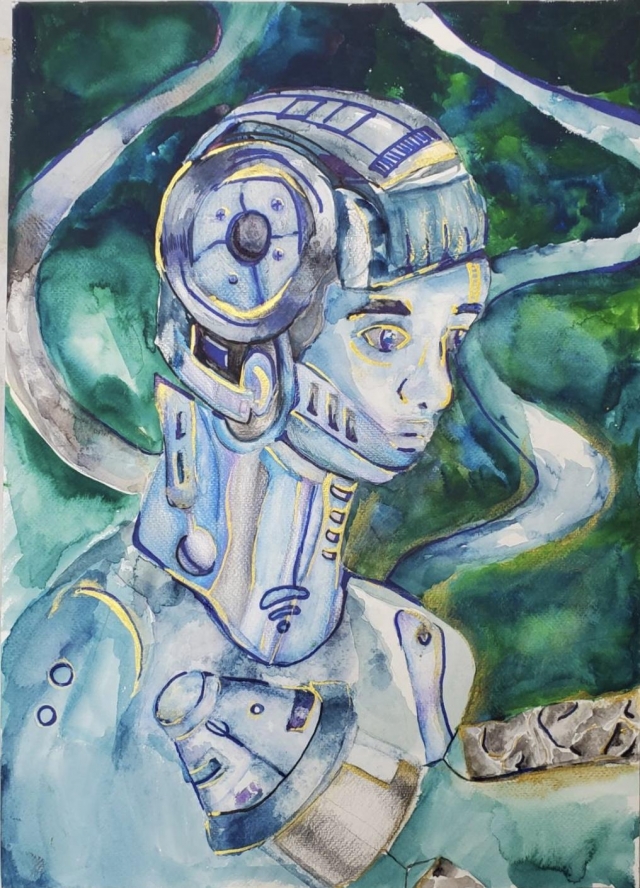 吳O珺-112年網路世界停看聽繪畫著色比賽網路人氣獎＿國小高年級組