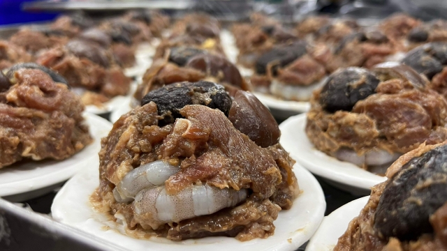 黑皮海鮮餐廳-巨無霸海鮮肉圓-山海珍饌-嘉義縣商圈美食東西軍爭霸戰-決賽線上投票