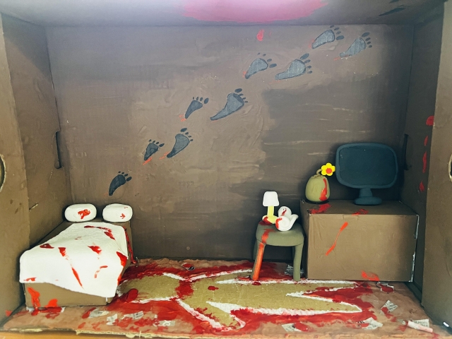 55.名偵探柯南-殺人現場-藝想空間-微型舞台作品展