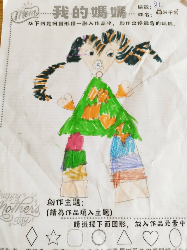 洪千育-田尾鄉立圖書館母親節創作競賽
