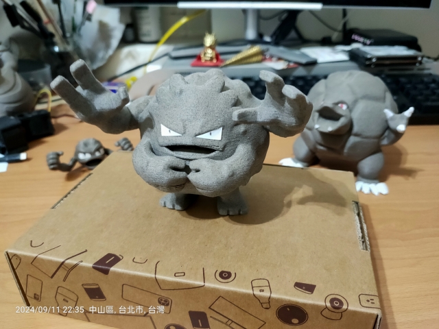 [神奇寶貝/寶可夢] 小拳石的進化＃PLA植纖線材-pancolour 3D列印植纖線材作品人氣票選