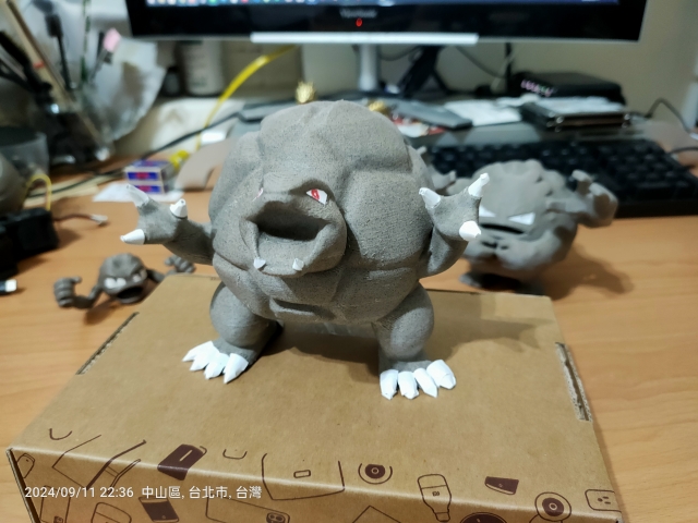 [神奇寶貝/寶可夢] 小拳石的進化＃PLA植纖線材-pancolour 3D列印植纖線材作品人氣票選