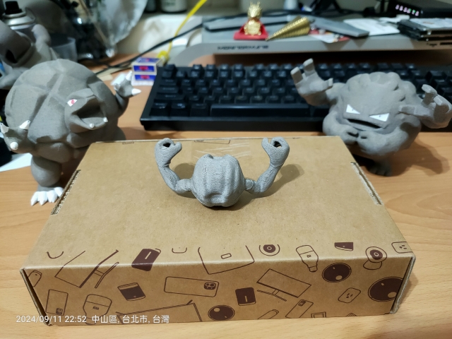 [神奇寶貝/寶可夢] 小拳石的進化＃PLA植纖線材-pancolour 3D列印植纖線材作品人氣票選