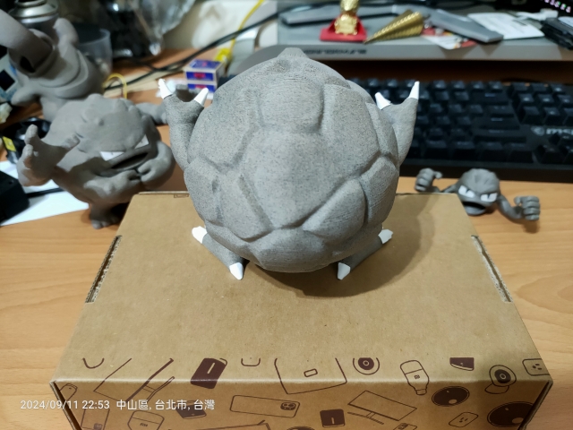 [神奇寶貝/寶可夢] 小拳石的進化＃PLA植纖線材-pancolour 3D列印植纖線材作品人氣票選