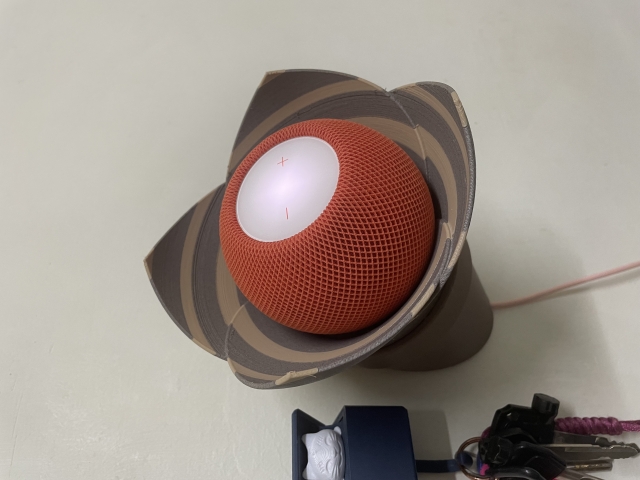 Apple HomePod mini 盆栽壁掛-pancolour 3D列印植纖線材作品人氣票選