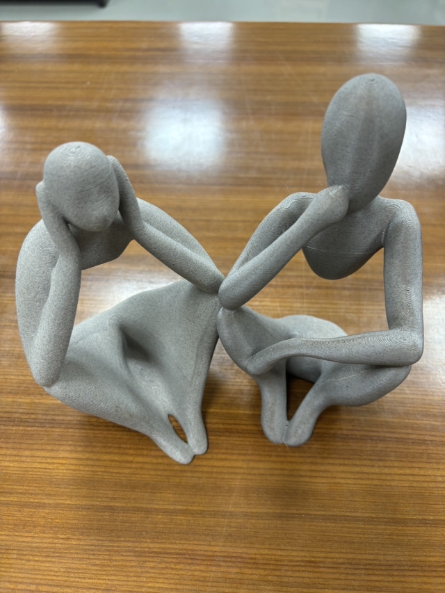 仿石藝術雕塑-pancolour 3D列印植纖線材作品人氣票選