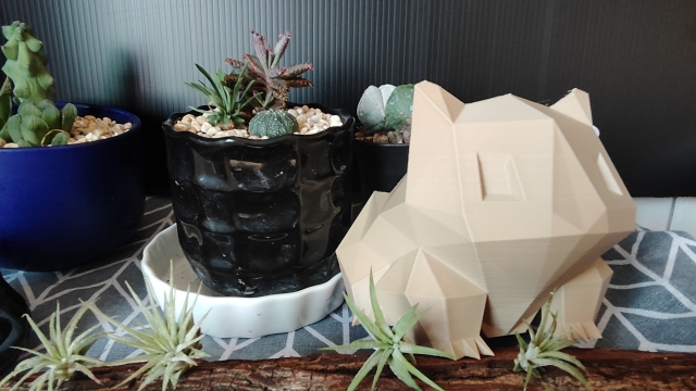 招財蛙蛙+PLA植纖線材-pancolour 3D列印植纖線材作品人氣票選