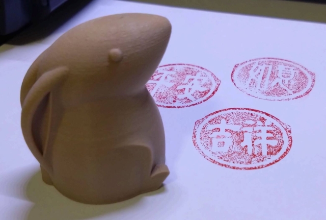 稻殼小兔+＃PLA植纖線材-pancolour 3D列印植纖線材作品人氣票選