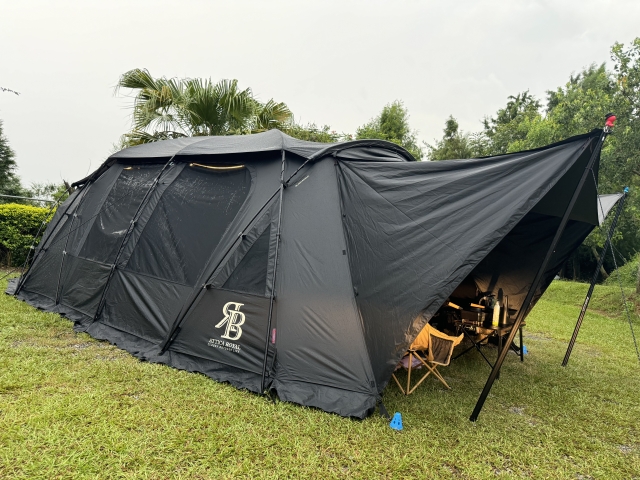 雨後天晴的Royal B-Show 出你的 KZM 帳篷!