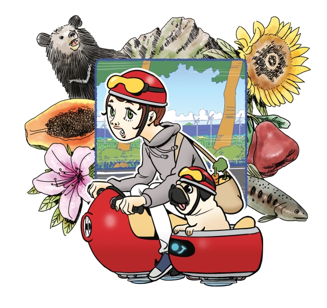 莓樂蒂與皮皮的公路之旅-【2024 年「為了下一代設計」插畫大賽】- 人氣投票