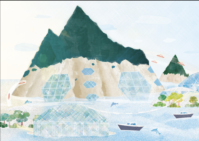 水漾島-【2024 年「為了下一代設計」插畫大賽】- 人氣投票