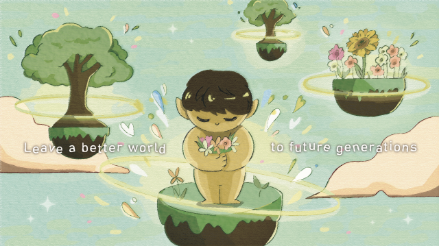 Leave a better world to future generations-【2024 年「為了下一代設計」插畫大賽】- 人氣投票