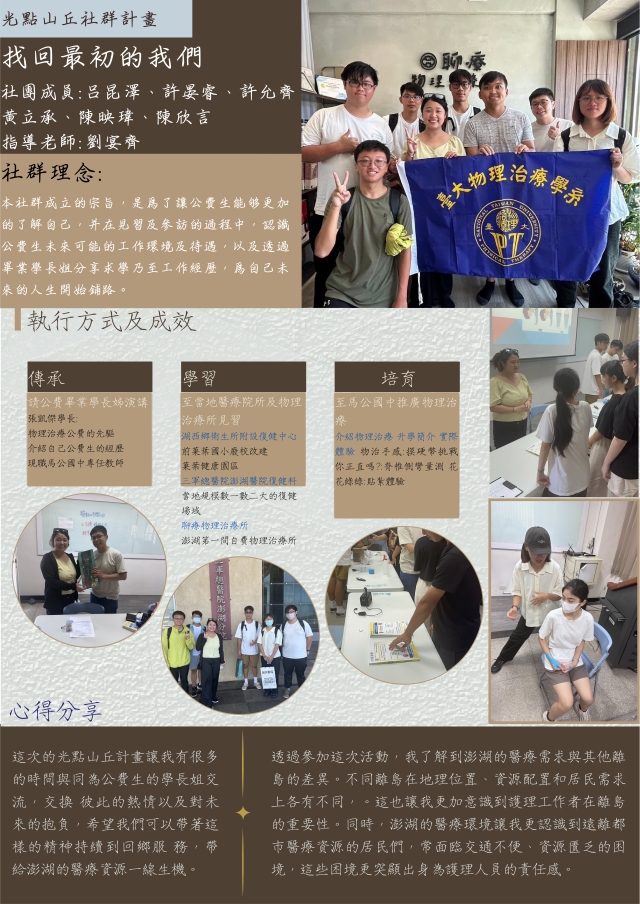 國立臺灣大學－找回最初的我們社群-❗ 光點山丘 人氣投票 ❗