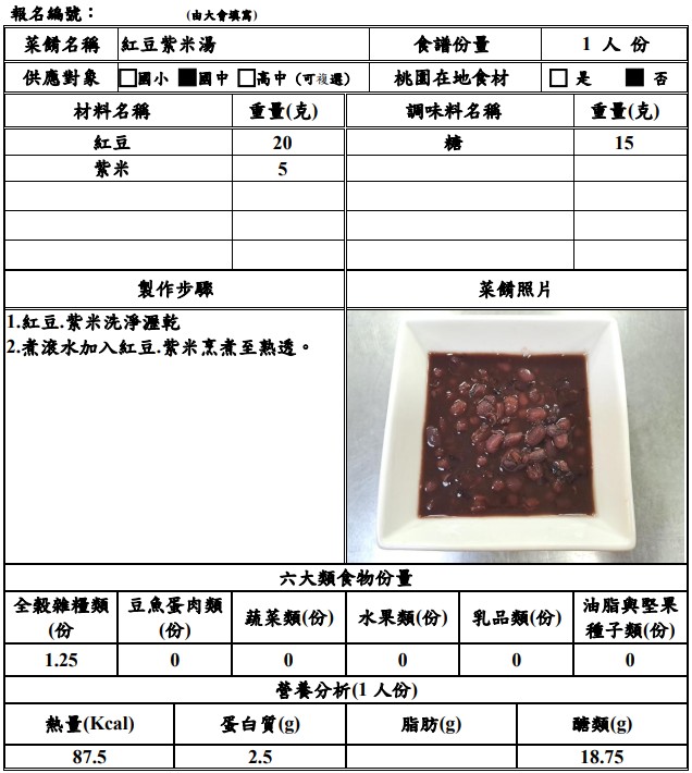 【決選序號 03】-113學年度桃園市廚神爭霸票選活動