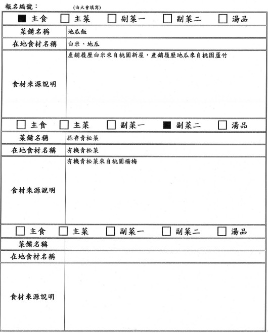 【決選序號 08】-113學年度桃園市廚神爭霸票選活動