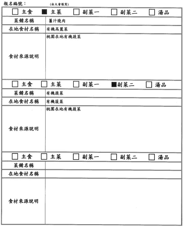 【決選序號 02】-113學年度桃園市廚神爭霸票選活動