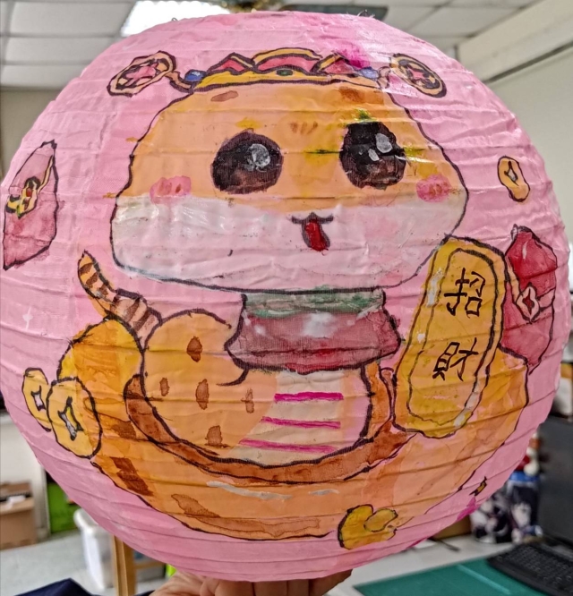 阿拉丁*蛇*燈-2025頭份四月八 澎湃慶城藝-校園花燈創意競賽
