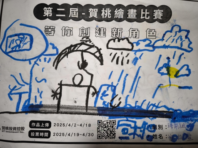 雨水豐沛-【賀桃投資控股】繪畫比賽-等你創建新角色!