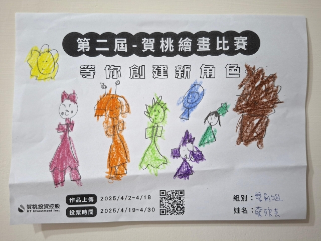 維修保養節奏隊-【賀桃投資控股】繪畫比賽-等你創建新角色!