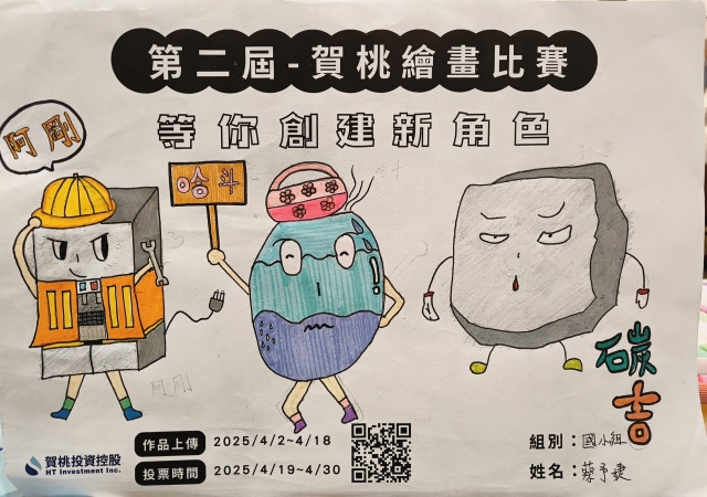 賀桃滴家族好幫手-【賀桃投資控股】繪畫比賽-等你創建新角色!