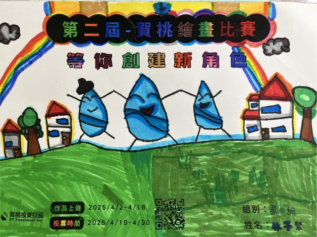 賀桃滴三兄弟-【賀桃投資控股】繪畫比賽-等你創建新角色!