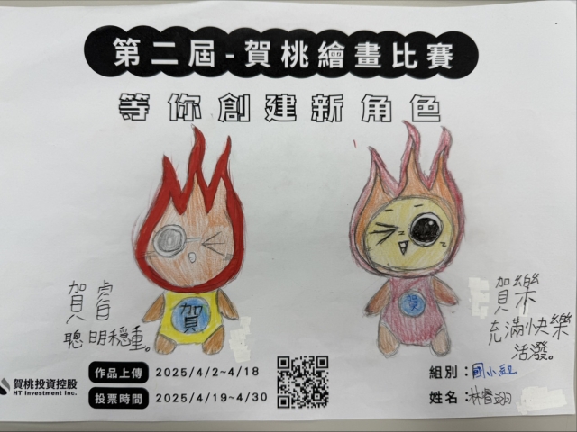 燒燒滴-【賀桃投資控股】繪畫比賽-等你創建新角色!