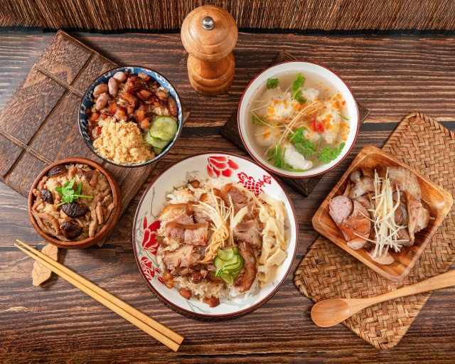 活水。台南米糕&浮水虱目魚羹－榮町商圈-2025臺北夜市打牙祭X2025歷史復活節：中正區夜市商圈美食票選抽獎！