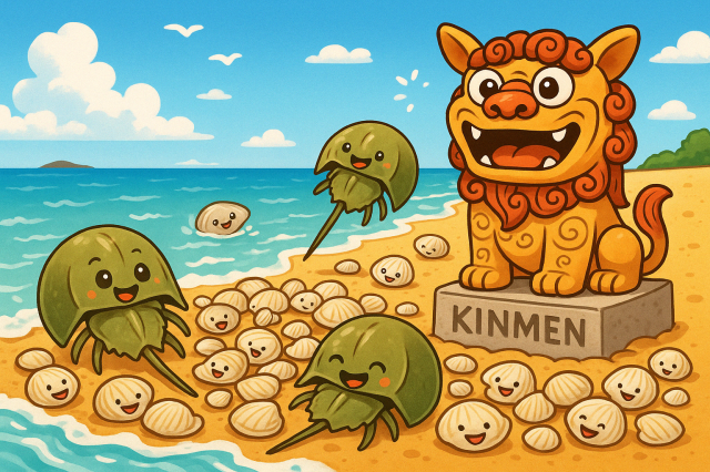 守鱟我們的下一代-114年金門縣環境教育AI創圖徵選活動