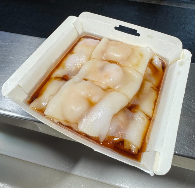 心心港式腸粉 SIN SIN H.K Rice Roll-蝦仁腸粉 Shrimp meat Rice Rolls-2025臺北夜市打牙祭 美味關係黑白配 夜市神美食人氣票選