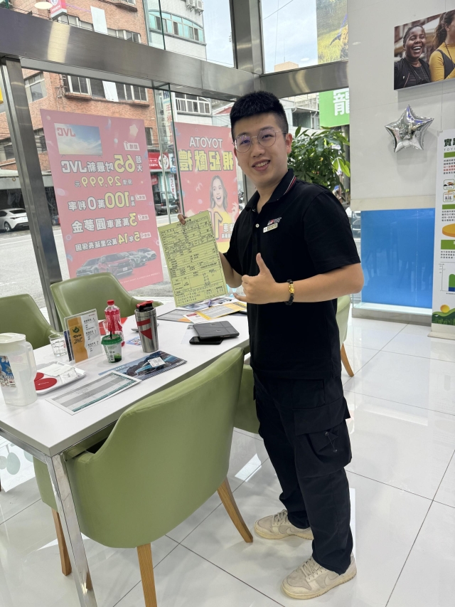 竹東所 1課 張晉嘉-2026 TOYOTA桌曆-桃苗之星