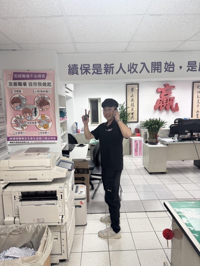 竹東所 1課 張晉嘉-2026 TOYOTA桌曆-桃苗之星