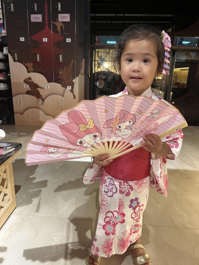 阿晴浴衣初體驗-【手信霧隱城】夏の浴衣祭