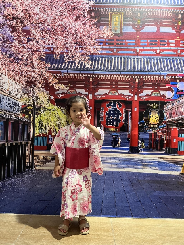 阿晴浴衣初體驗-【手信霧隱城】夏の浴衣祭