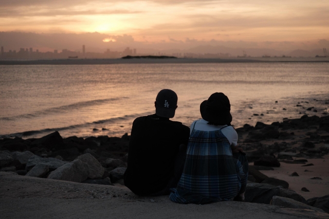 海風與夕陽-金門海洋攝影及寫生作品線上票選活動