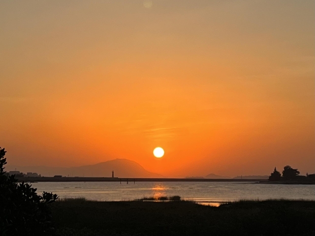 海濱夕照-金門海洋攝影及寫生作品線上票選活動